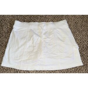 New York Laundry Women's White Cotton Skort Size XL